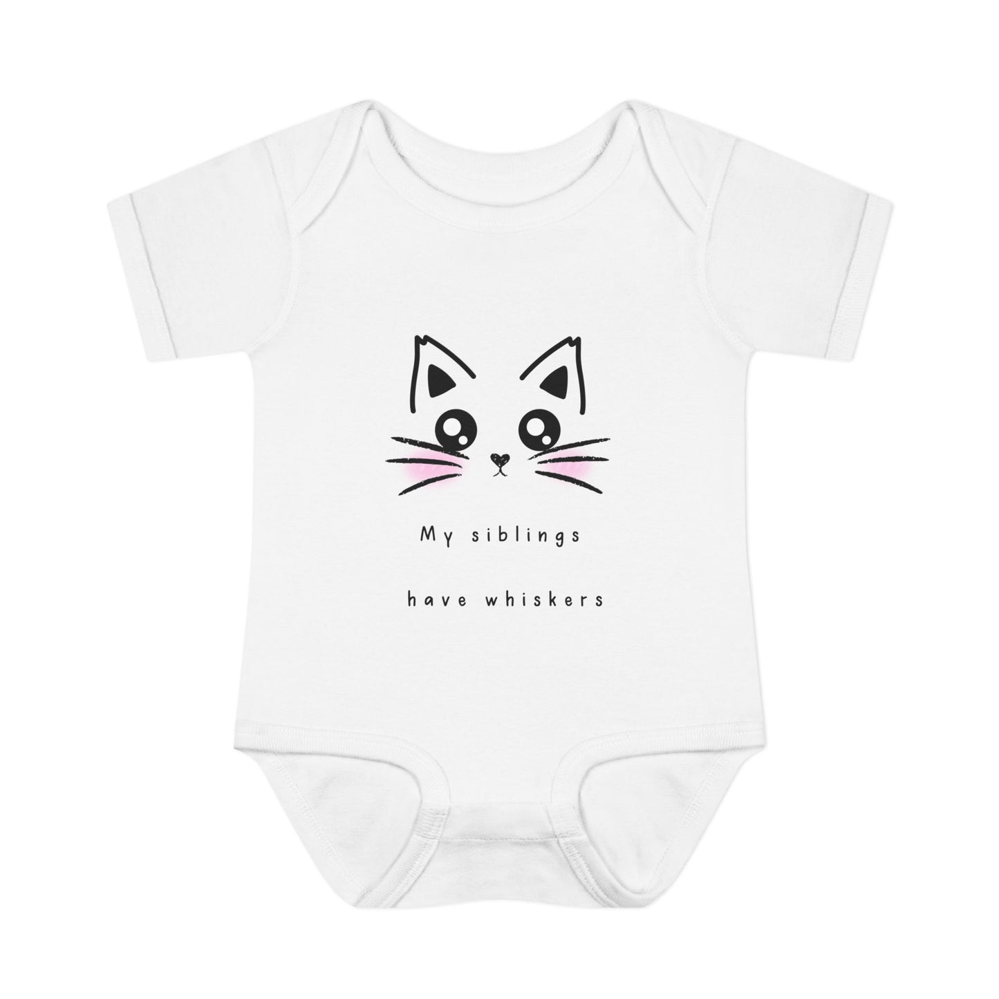 "My siblings have whiskers" Baby Body