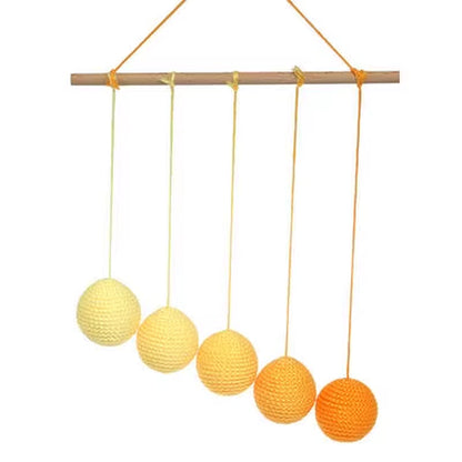 Montessori Baby Sensory Toys Early Childhood Education Visual Sense Fine Motor Skill Practice Mobiles Rattles Grasping Items