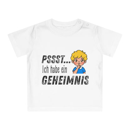 T-Shirt „Pssst... Ich habe ein Geheimnis – Ich werde bald großer Bruder" – Süßes Schwangerschafts-Ankündigungs-Shirt für Jungen