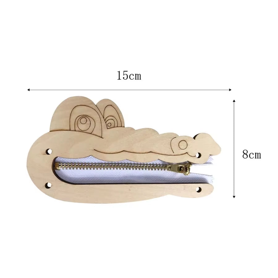 Montessori Busy Board DIY Accessories Wooden Toys Busyboard Baby Fine Motor Skills Activity Board Educational Toys for Children