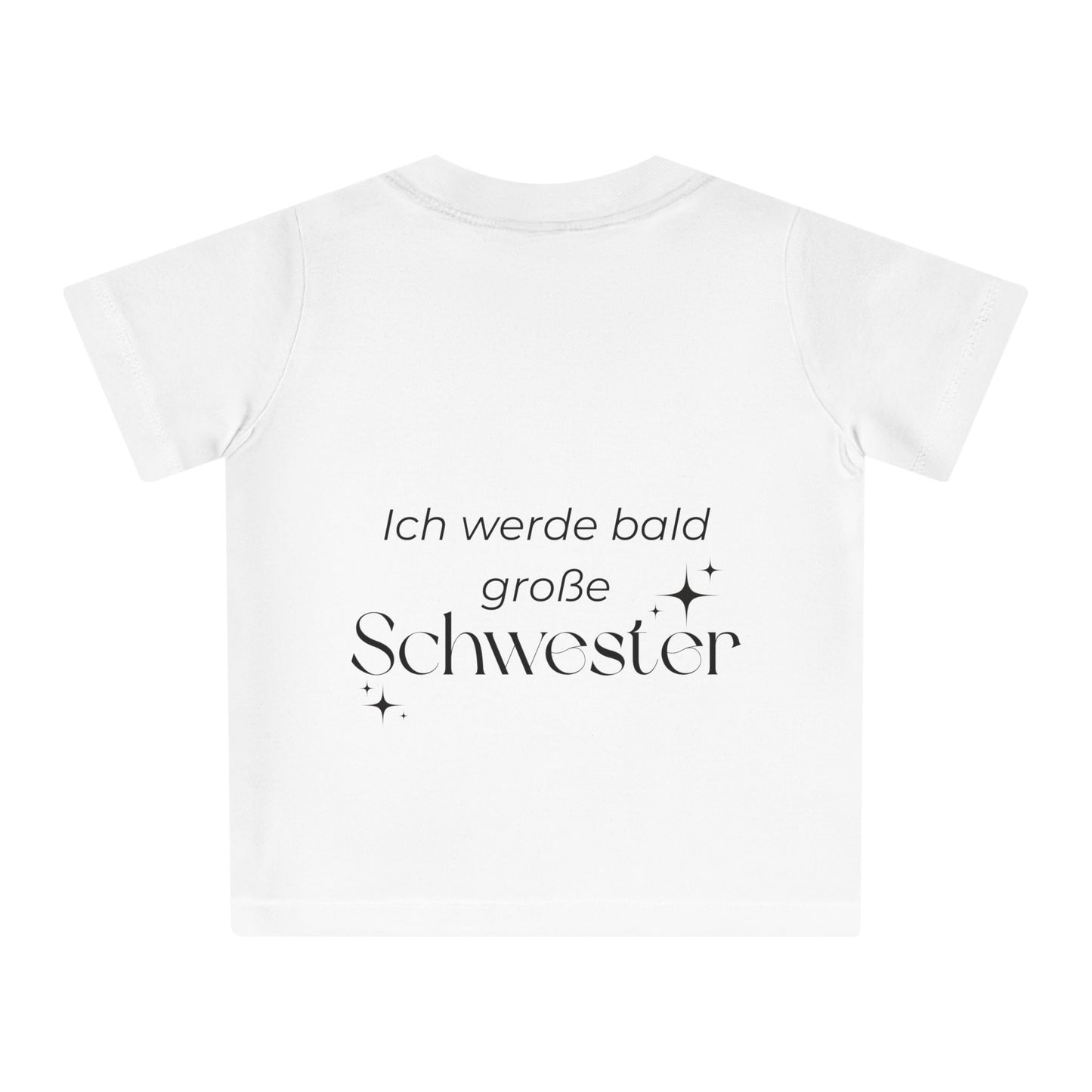 T-Shirt „Pssst... Ich habe ein Geheimnis – Ich werde bald große Schwester" – Süßes Schwangerschafts-Ankündigungs-Shirt für Mädchen