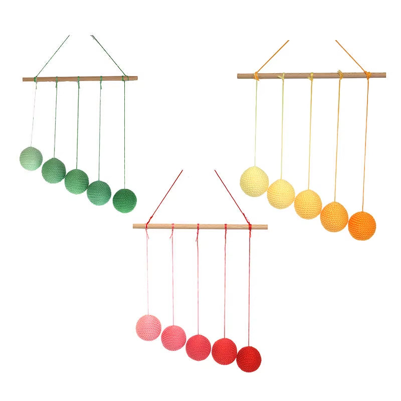 Montessori Baby Sensory Toys Early Childhood Education Visual Sense Fine Motor Skill Practice Mobiles Rattles Grasping Items