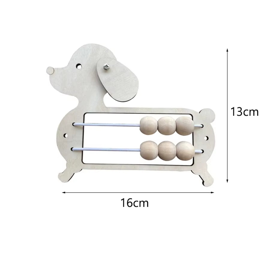 Montessori Busy Board DIY Accessories Wooden Toys Busyboard Baby Fine Motor Skills Activity Board Educational Toys for Children