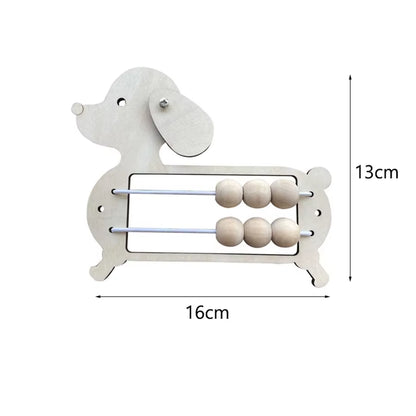 Montessori Busy Board DIY Accessories Wooden Toys Busyboard Baby Fine Motor Skills Activity Board Educational Toys for Children