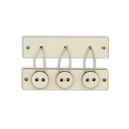 Montessori Busy Board DIY Accessories Wooden Toys Busyboard Baby Fine Motor Skills Activity Board Educational Toys for Children